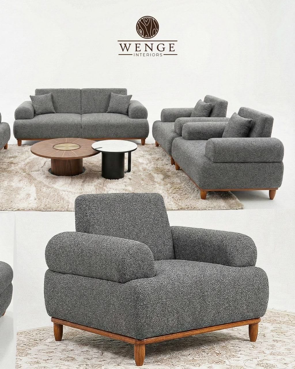 Ottoman with Storage - HK Furniture Living Room Collection, Kampala Uganda